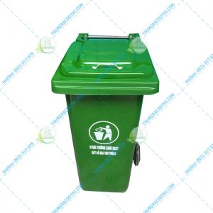 giá thùng rác nhựa 100 lít